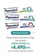 Pepsodent - Pasta Dental Sensitive