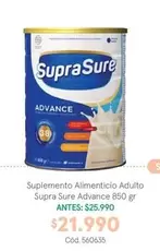 Suplemento Alimenticio Adulto Supra Sure Advance