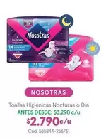 Nosotras - Toallas Higiénicas Nocturas O Día