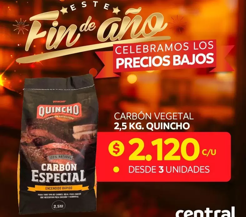 Quincho - Carbón Vegetal
