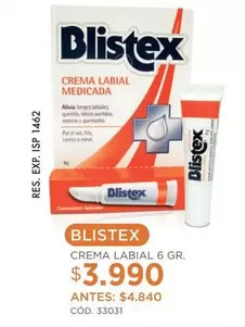 Blistex - Crema Labial