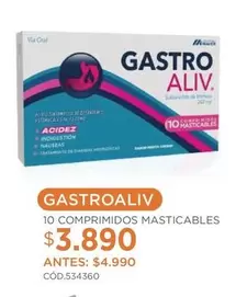 10 Comprimidos Masticables