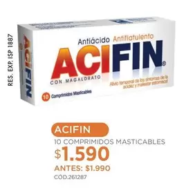 ActifiN 10 Comprimidos Masticables