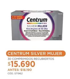Centrum - Silver Mujer