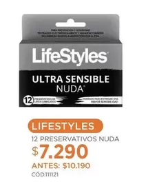 LifeStyles - Preservativos Nuda