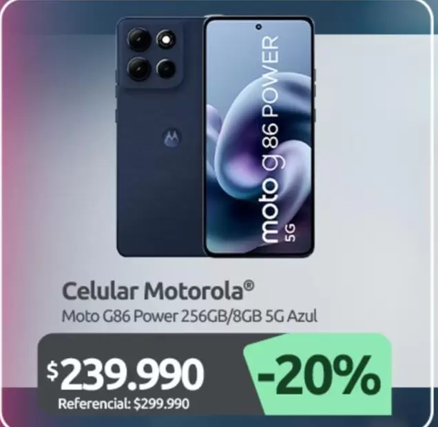 Motorola - Celular Moto G86 Power