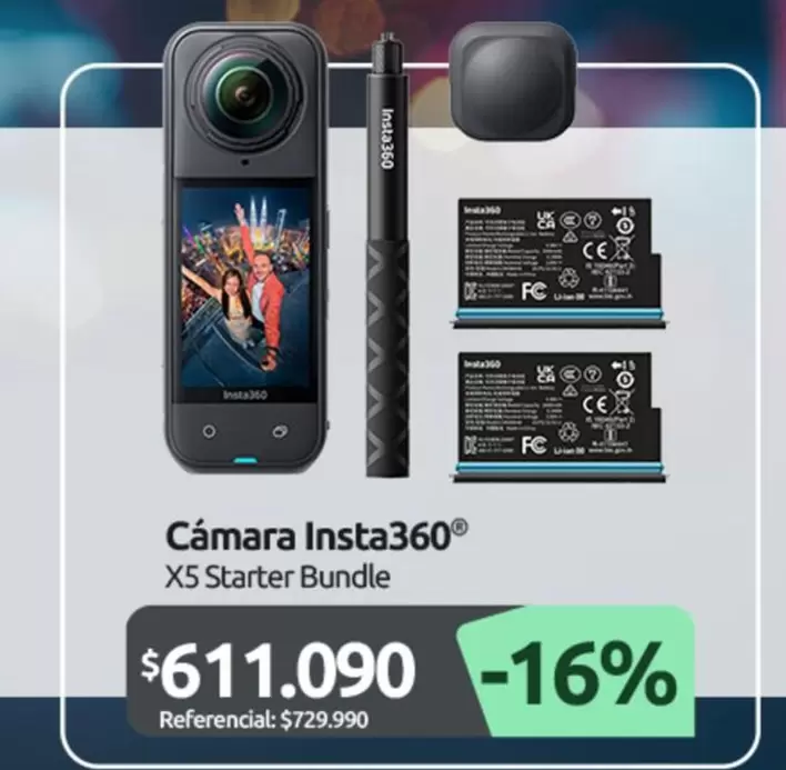Camara Insta360 X5 Starter Bundle