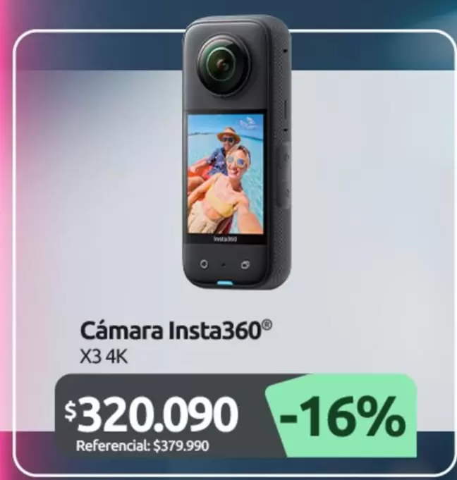 Camara Insta360