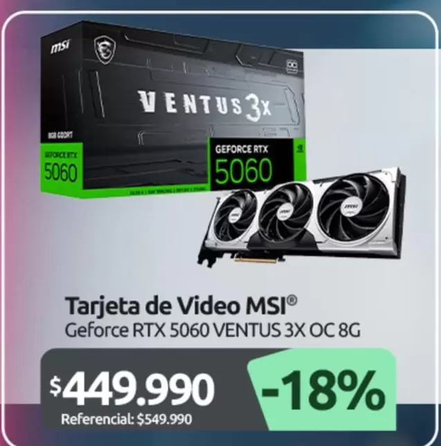 MSI - Tarjeta De Video Msi