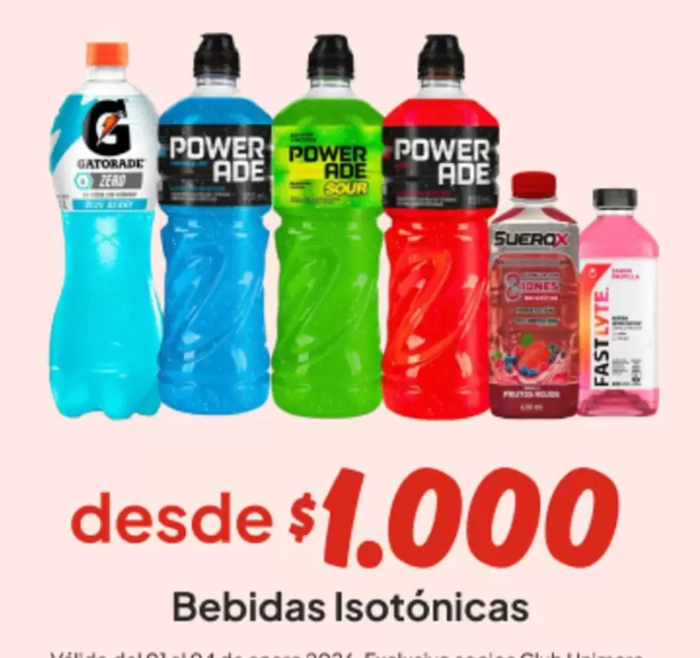 Gatorade - Bebidas Isotónicas