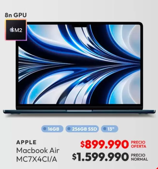 Apple - Macbook Air MC7X4C3/A