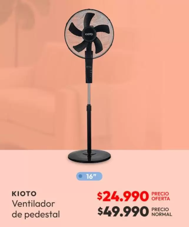 Kioto - Ventilador De Pedestal