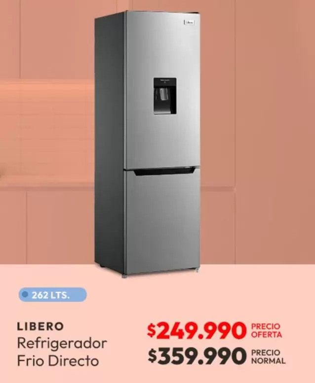 Libero - Refrigerador Frio Directo