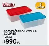 Vital - Caja Plástica Tokio Colores