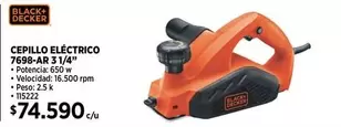 Black & Decker - Cepillo Eléctrico 769ar-ar