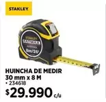 Stanley - Huincha De Medir 30 Mm X 8 M