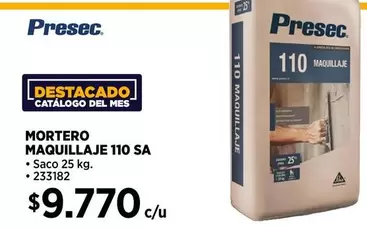 Presec - Maquillaje 110 SA