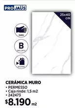 Ceramica Muro Permesso