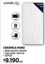 Pacific - Ceramica Muro New White