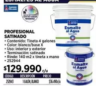 Williams - Profesional Satinado