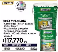 Ceresita - Pieza Y Fachada