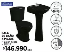 Fanaloza - Sala De Baño 4 Piezas