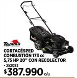 Toyama - Cortacésped Combustion 173 Cc 5,75 Hp 20" Con Recollector