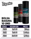 Impeke - Bolsa Basura 10 Und