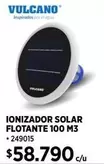 Ionizador Solar Flotante 100 M3