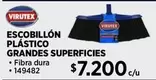 Virutex - Escobillon Plastico Grandes Superficies