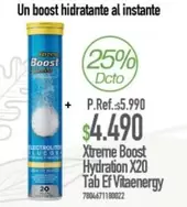 Boost - Xtreme  Hydration X20 Tab Ef Vitaenergy