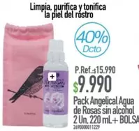 Pack Angelical Agua De Rosas Sin Alcohol