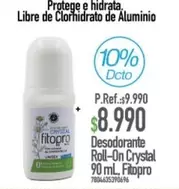 Desodorante Roll-on Crystal 90 Ml