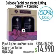 Cuidado Facial Con Efecto Lifting. Sérum + Contormo