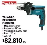 Makita - Taladro Percutor M8100kb