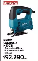 Makita - Sierra Caladora M4301b