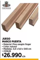 Oregón - Juego Marco Puerta