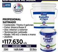 Williams - Profesional Satinado
