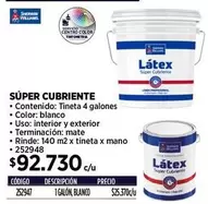 Williams - Súper Cubriente