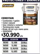 Ceresita - Contenido 1 Galon