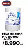 Virutex - Paño Multiuso Pro 100 Und