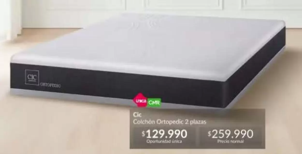 Cic - Colección Ortopedicic 2 Plazas