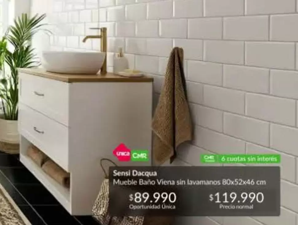 Mueble Bano Viena Sin Lavamantos