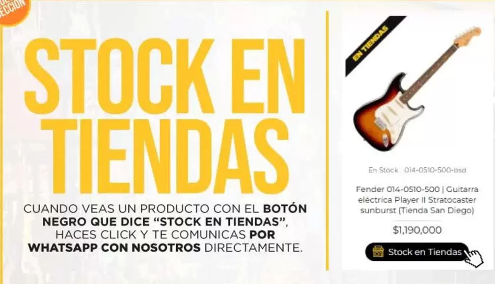 Fender - Cuando Veas Un Producto Con El Botón Negro Que Dice
