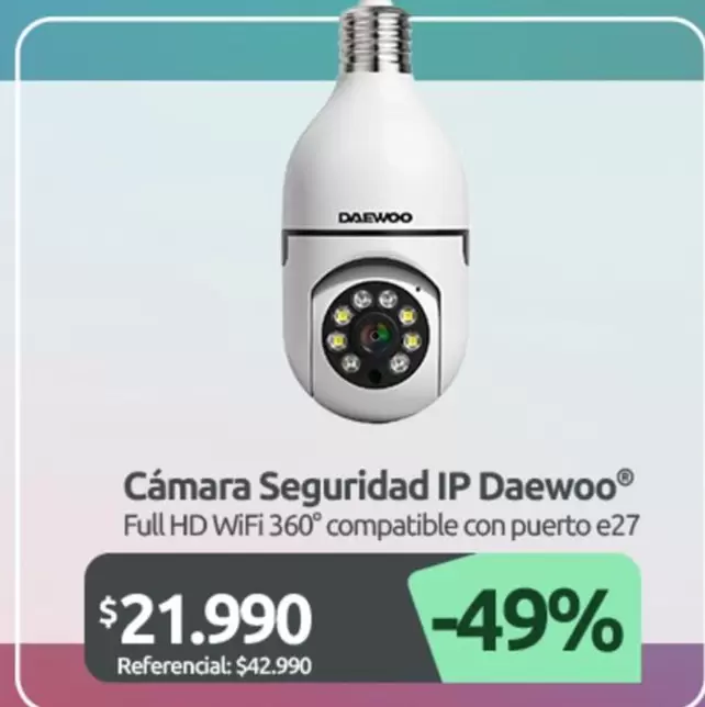Daewoo - Cámara Seguridad IP