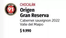 Chocalàn Origen Gran Reserva