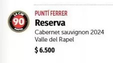 Reserva Cabernet Sauvignon 2024 Valle Del Rapel
