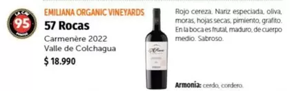 Emiliana - Organic Vineyards