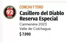 Concha y Toro - Casillero del Diablo Reserva Especial