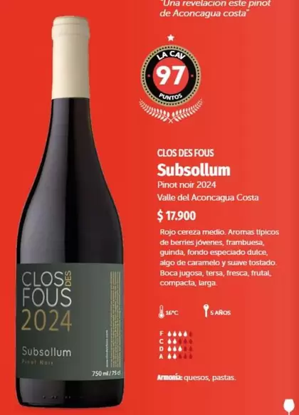 Aconcagua - Clos Des Fous Subsollum